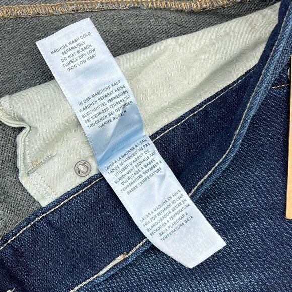New True Religion Geno Men Denim Blue Jeans Relaxed Slim Deep Shadow US 42 - Picture 10 of 11